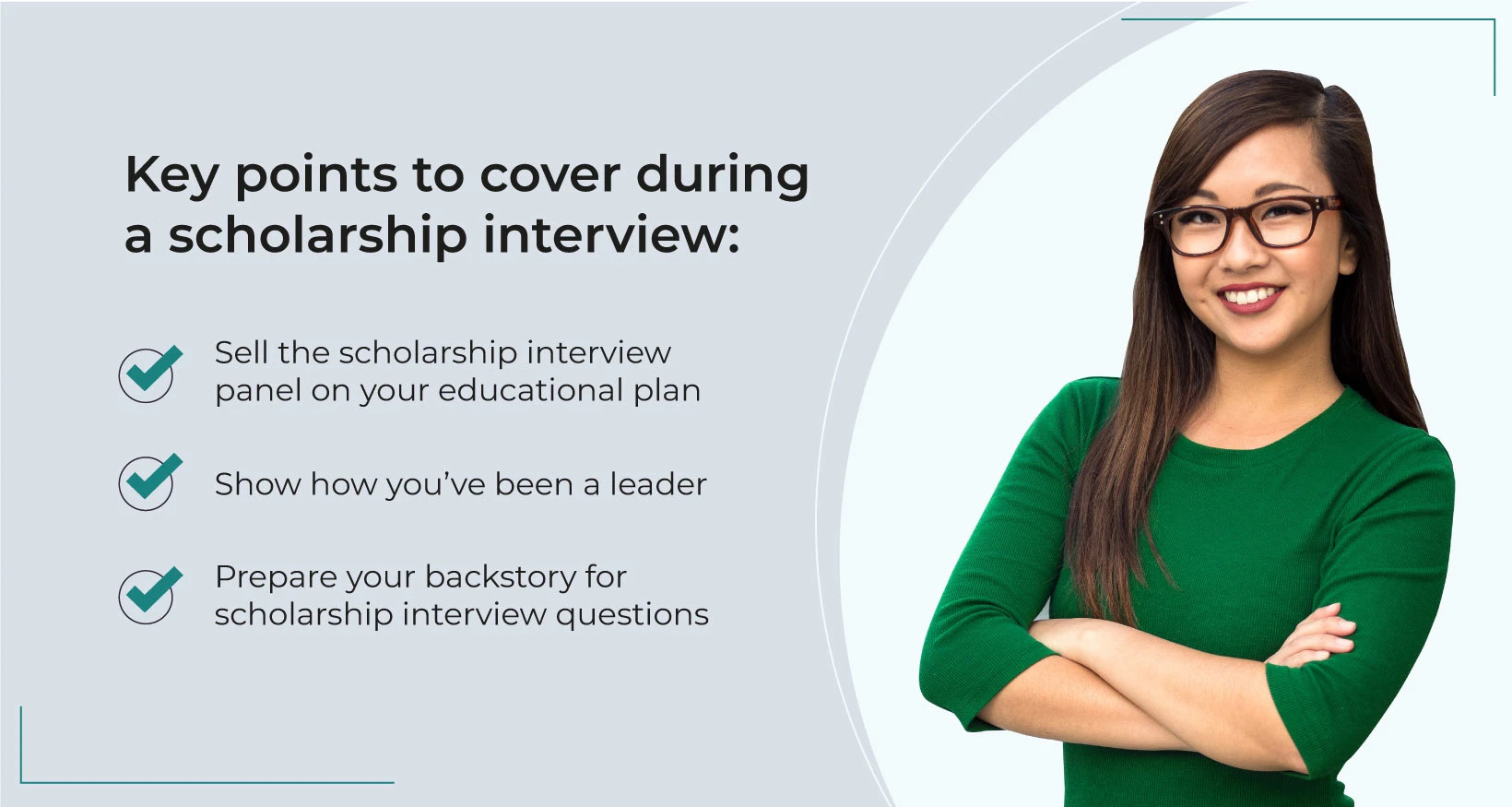 key points to cover during a scholarship interview